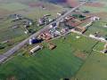 Fotografía aérea de la Estación de Villadangos del Páramo